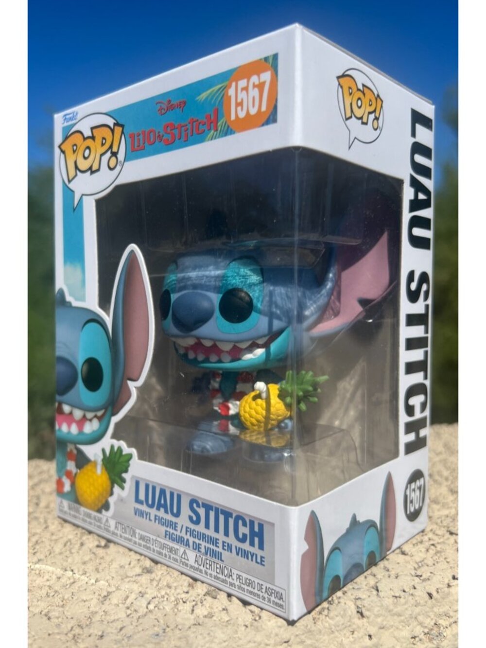 Funko Pop Disney - Lilo and Stitch - Luau Stitch (#1567, NEW)